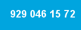 929 046 15 72